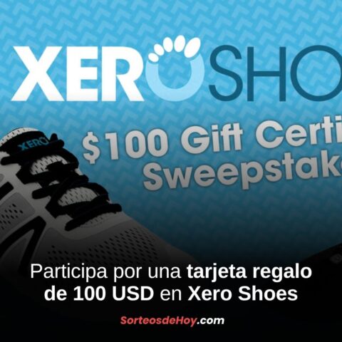 Giveaway Xero Shoes 2025: Gana una tarjeta regalo de 100 USD (Internacional)