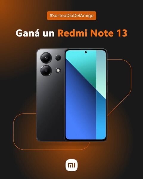 Sorteo Xiaomi Store 2025: Ganá un Redmi Note 13 (Argentina)